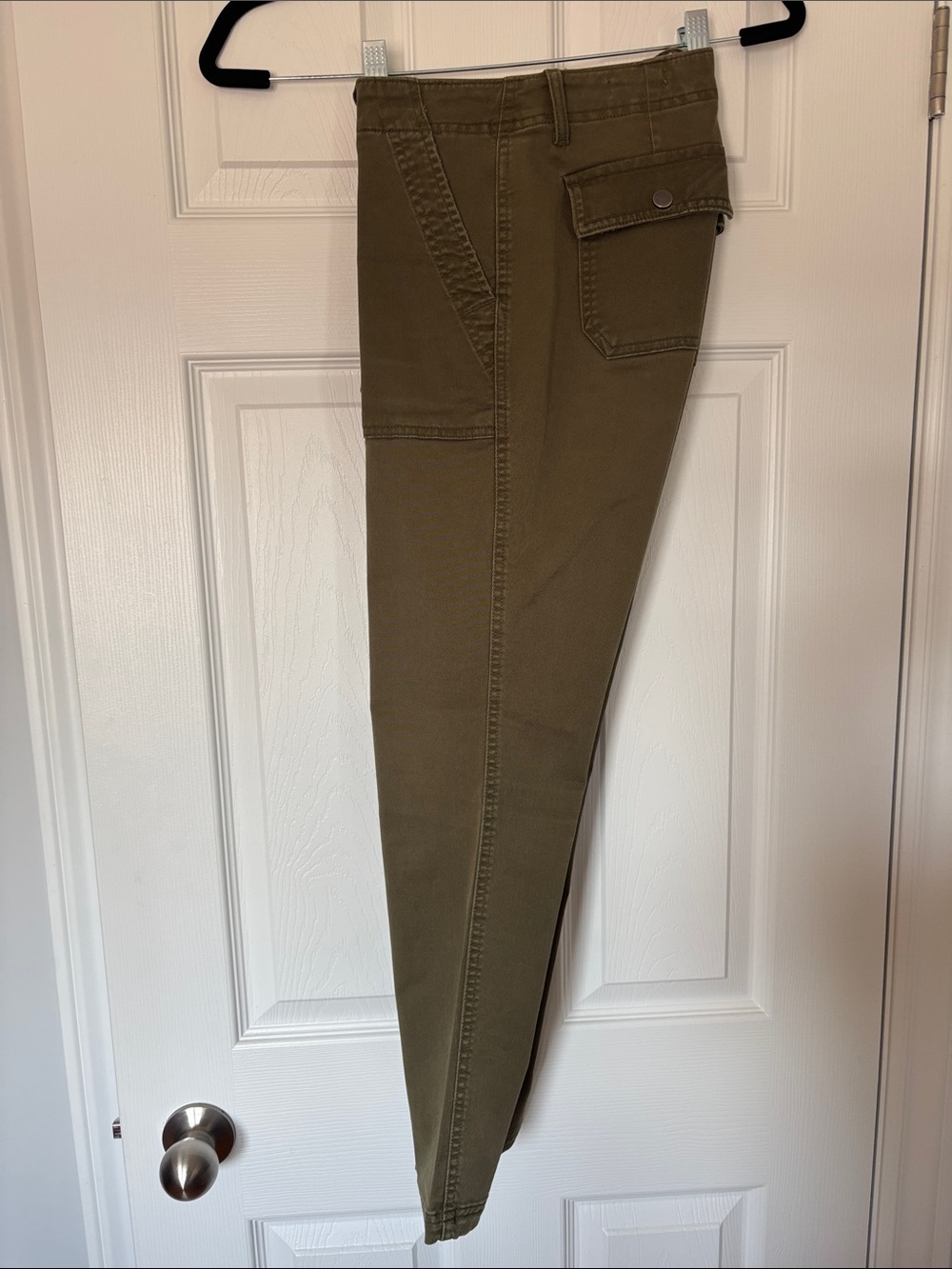 GAP skinny ankle utility pant in army jacket green